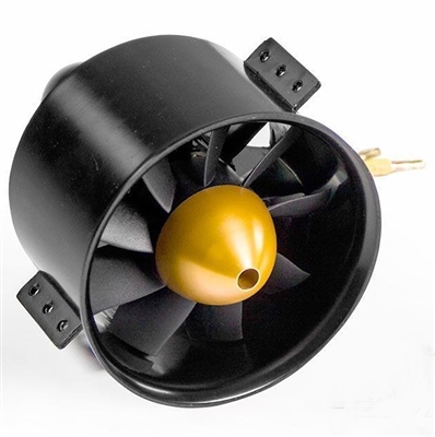 90mm 9 Blade Edf 6s Power System W  3748-1750kv Outrunner Motor