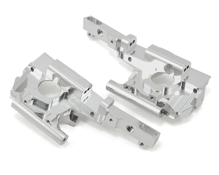 Integy T3295SILVER Machined Front Bulkhead for Traxxas 1/10 E-Revo ...