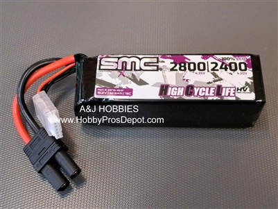 SMC HCL-HVP Flight 15.2V-2800mAh-75C Product Code: 2875-4S1P