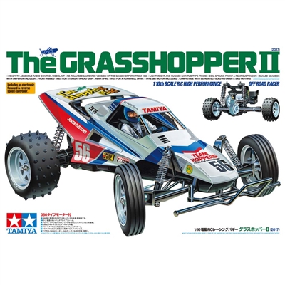 Tamiya Grasshopper 1/10 Off-Road 2WD Buggy Kit TAM58346