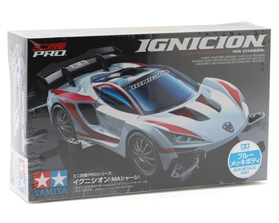 Tamiya 1/32 JR Ignicion MA Chassis Mini 4WD Kit (Limited Blue Metallic) TAM95165